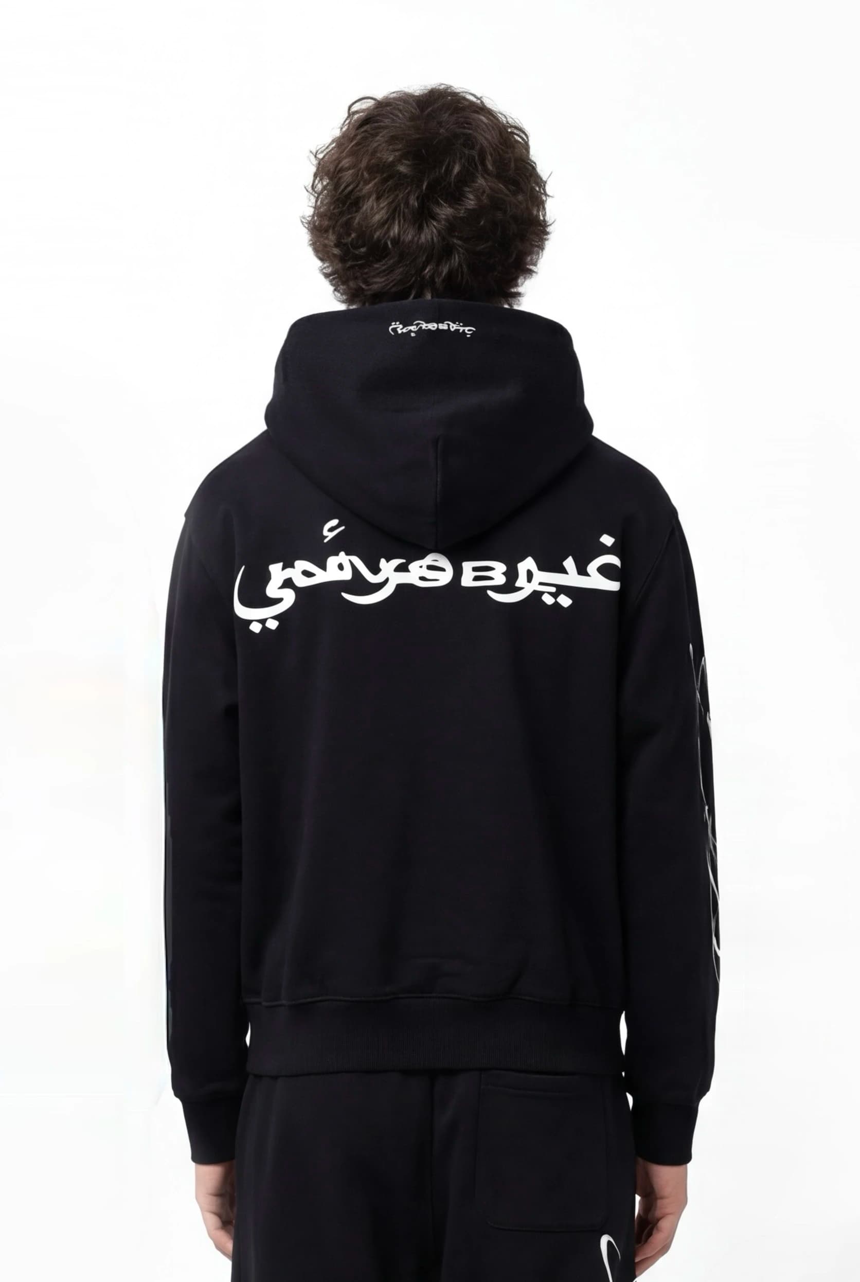 INVISIBLE SCRIPT HEAVYWEIGHT HOODIE view 6